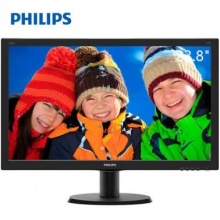飞利浦（PHILIPS）240V5QSB 23.8英寸IPS广视角液晶显示器 黑色