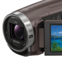 索尼（SONY）HDR-CX680 高清数码摄像机 5轴防抖 30倍光学变焦（棕色）