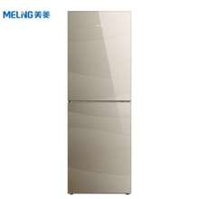 美菱（MELING ） BCD-269WPB 269升两门风冷冰箱 变频保鲜（流沙金）